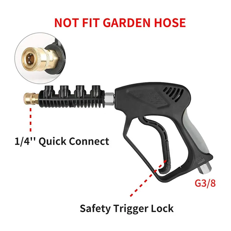 High Pressure car wash gun trigger gun 